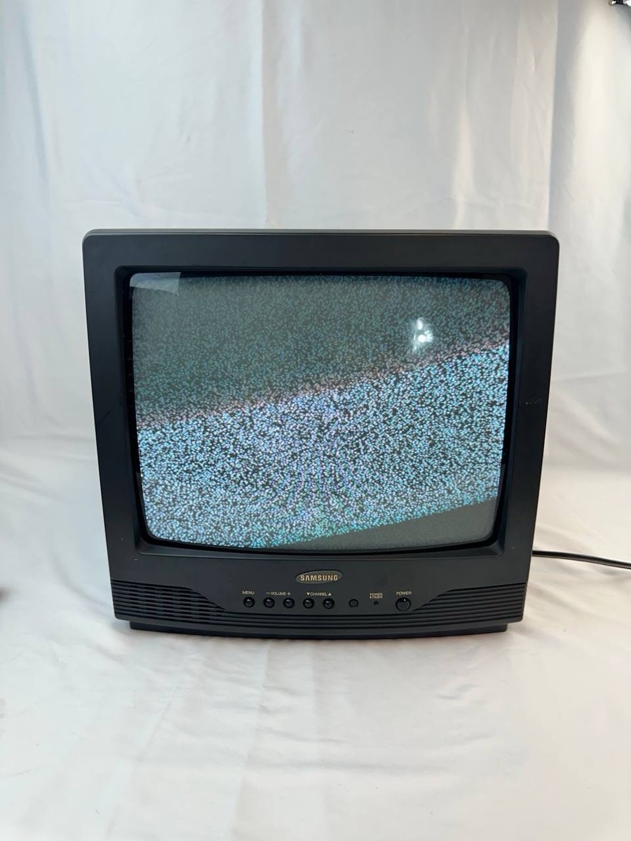 Vintage Samsung 13” CRT TV TTC1350 1995 Works Retro Gaming Tested