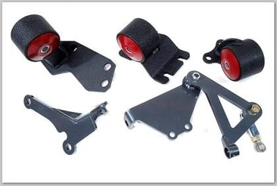Innovative B-Series Steel Mounts 75A Bushing Cable to Hydro Conv For 88-91 Civic