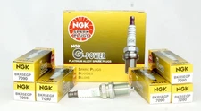 NGK 7090 G-Power Platinum Spark Plugs BKR5EGP - 6 PCSNEW