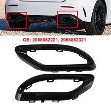 2x L+R Auspuffblende 2058852221 Blende Für Mercedes Benz A-Klasse W177