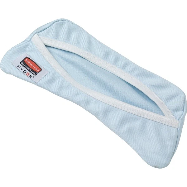 Rubbermaid Commercial Fgq87100bl00 8-7/8 дюйма быстросменная швабра подушечка, синяя, без ручки - Изображение 2 из 4