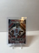 2025 Panini Prizm Emergent #3 Emeka Egbuka Tampa Bay Buccaneers RC