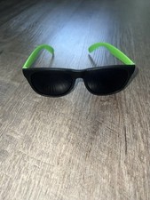 Black Sunglasses with Neon Green Arms   Party Shades