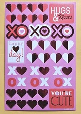 Valentine's Day / Happy Love Day / Sticker sheet