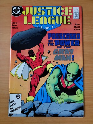 Justice League #6 Direct Market Edition ~ NEAR MINT NM ~ 1987 DC Comics ...