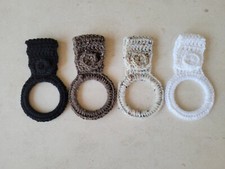 Crochet towel holder-kitchen towel ring-towel ring