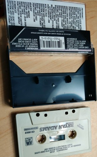 BRYAN ADAMS RECKLESS MUSIC CASSETTE TAPE RCA - Picture 3 of 5