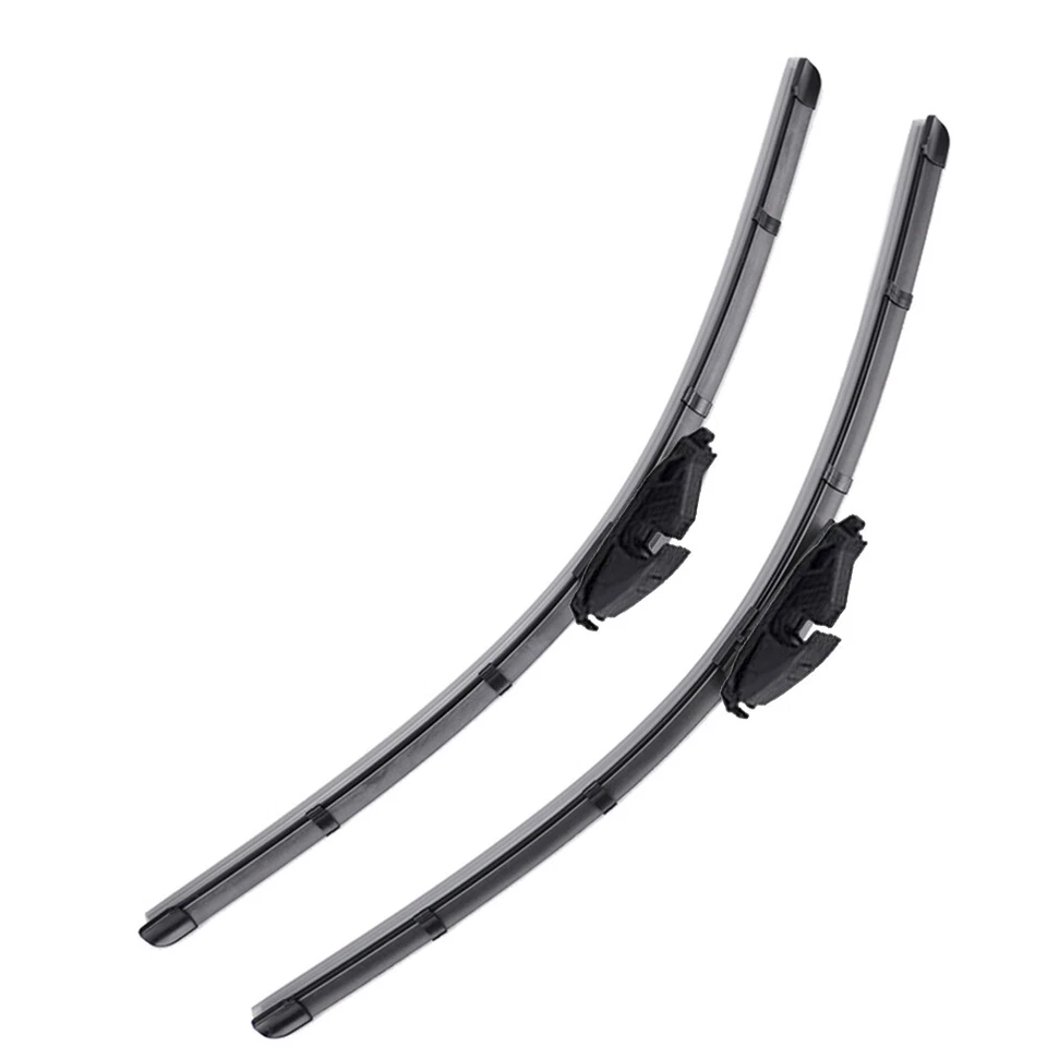 Front Wiper Blades (22" + 22") For Mercedes-Benz C-Class (C CLC CLK) 2002-2008 - Image 2 of 4