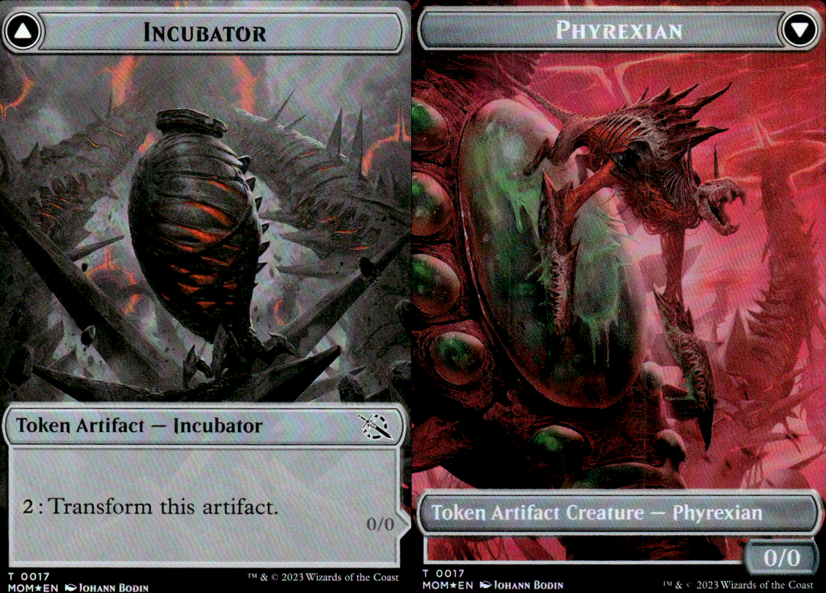 Magic the Gathering -MTG-Incubator/Phyrexian Foil 0017 | eBay