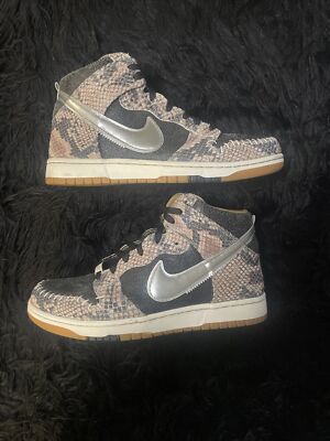 nike dunk cmft snakeskin