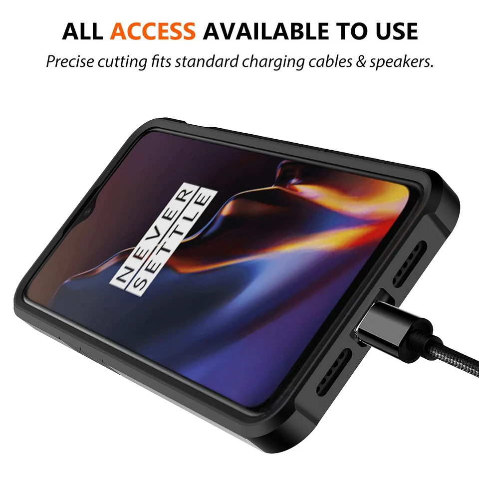 For OnePlus 6T / One + 6T Hybrid Graphic Fashion Cute Colorful Silicone Case - Image 4 of 4