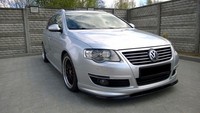Cup Spoilerlippe Schwarz FüR Passat 3C B6 R-Line Spoiler Frontspoiler Schwert