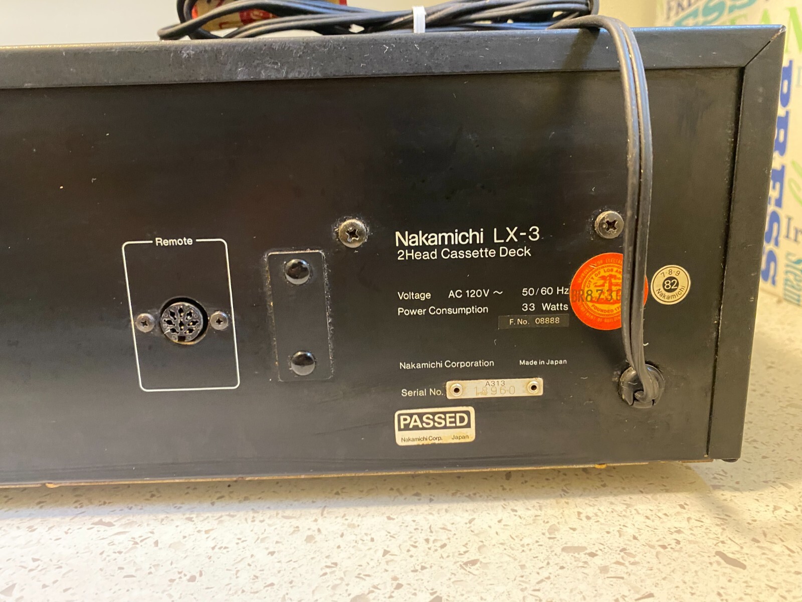 Vintage Nakamichi LX3 Cassette 2 Head Tape Deck eBay