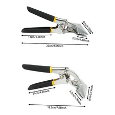 6.35mm/ 1/4in Flat Jaw Sheet Metal Bending To...