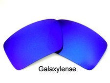 Galaxy Replacement Lenses For Oakley Big Taco Sunglasses Blue Color Polarized