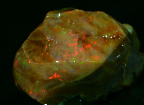 Opale Brute Welo Éthiopie Naturelle – 4,20 Carats, Pierre De Collection, Guérison Et Créativité