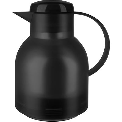 Emsa SAMBA Isolierkanne, 1 Liter, schwarz