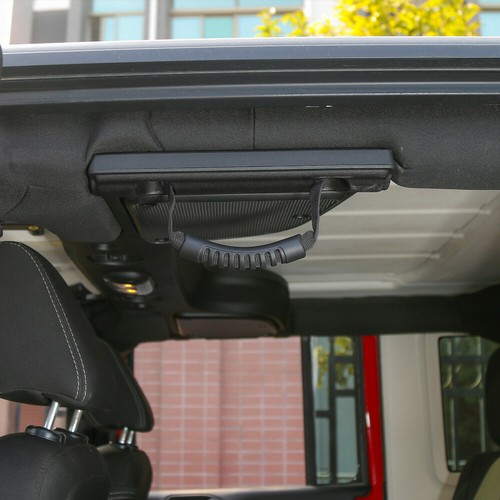4 Set Top Roll Bar Grab Handles Grip Handle for Jeep Wrangler JK 2007-2017 ABS - Picture 6 of 12
