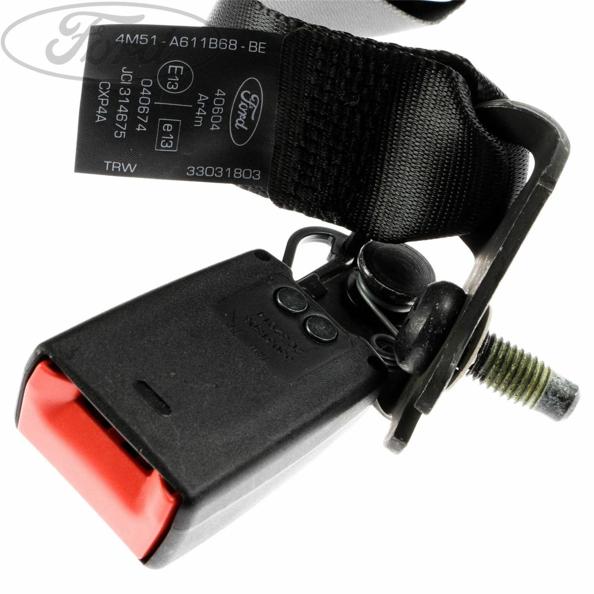 Genuine Ford Focus MK2 Rear Seat Belt 1363127 | eBay 