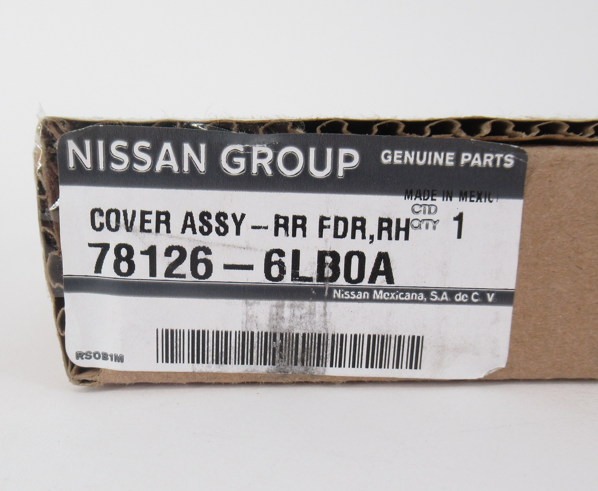Genuine OEM Nissan 78126-6LB0A RH Rear Interior Quarter Panel Trim