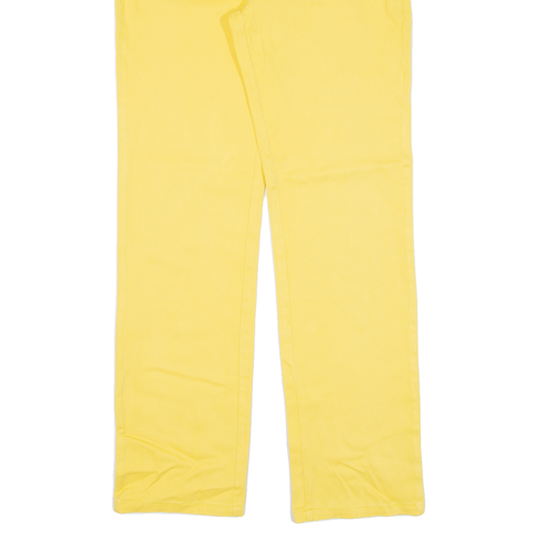MSW Girls Trousers Yellow Regular Straight W29 L28 - Picture 5 of 6
