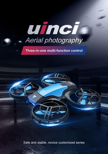 V84k HD Mini Drohne mit Wifi Fpv, 1080p Kamera, Höhenhalt, RC Hubschrauber für - Bild 7 von 34