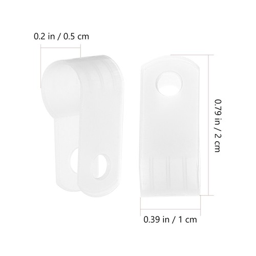 1000pcs Storage Organization Wall Wire Clips Wall Cable Clips - Afbeelding 3 van 11