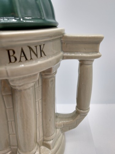 Harry Potter Mug Collectible Gringotts Bank Ceramic Wizarding World Lid - Picture 3 of 14