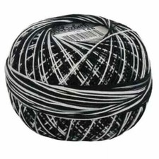 Lizbeth Egyptian Cotton Crochet Thread Size 80 Color 148 Zebra