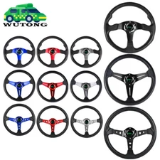 14" Racing Simulator Steering Wheel For Logitech G27 G29 Thrustmaster T300 T500