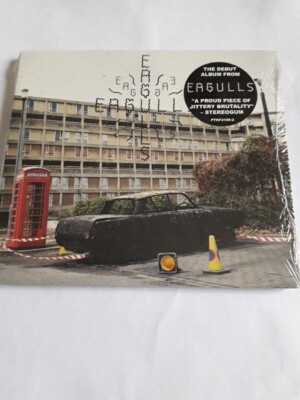 EAGULLS CD 2014 ALBUM NEW SEALED NERVE ENDINGS TOUGH LUCK OPAQUE POSSESSED