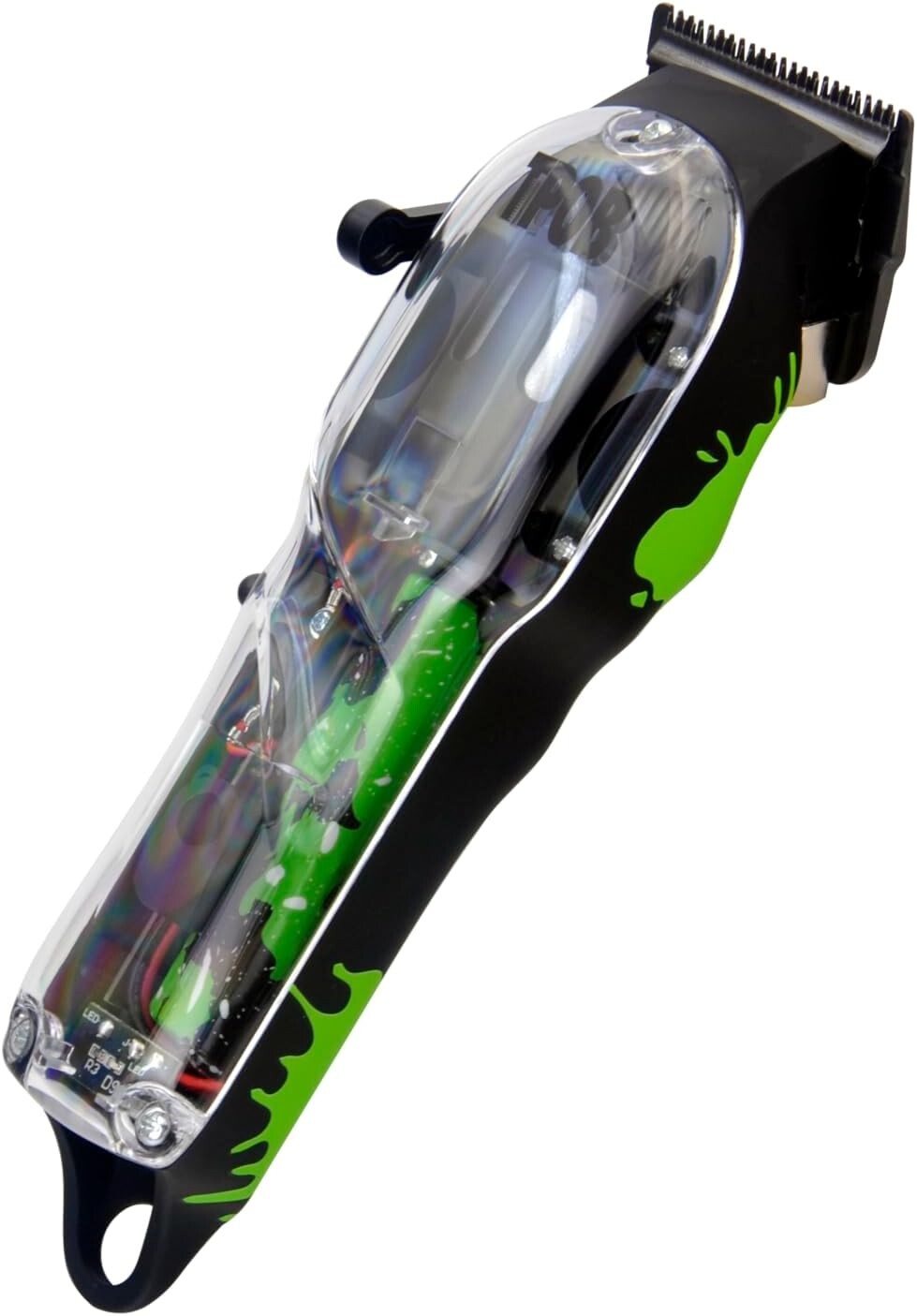 Premium Black Clipper & Trimmer Box Set - All Hair Types with Guards Included