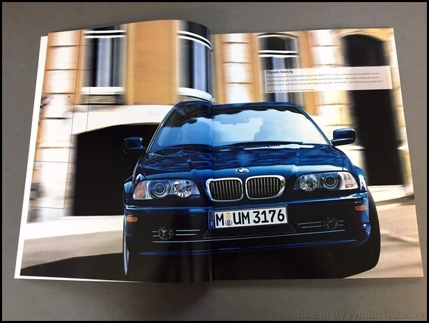 2002 BMW 3-Series Coupe 78-page Original Car Sales Brochure Catalog 325Ci 330Ci - Изображение 2 из 4