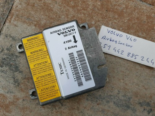 VOLVO V40 S40 SRS Airbag Sensor Steuergerät Airbagsensor 30613471F