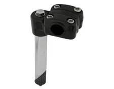 22.2mm Bike Quill Stem 4-Bolt Alloy Black BMX MTB Cruiser New