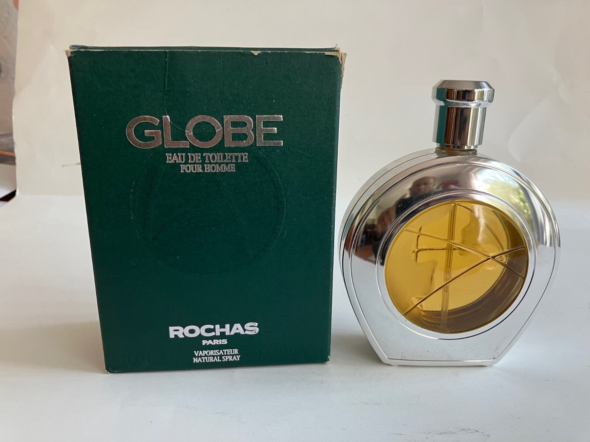 GLOBE by Rochas EDT Spray for Men, 100% AUTHENTIC, RARE, No