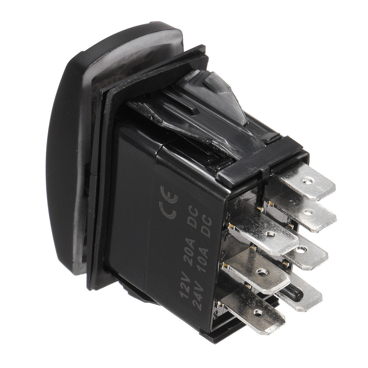 Rocker switch 6C73B2 12 volt UP DOWN TIPPER Carling type on off on LED ...