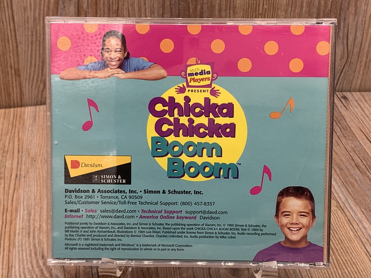 Chicka Chicka Boom Boom - CD ROM - PC Game - Ages 3-6 - Davidson