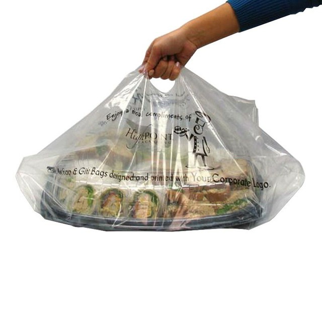 Party/Deli Tray Carry Out Bag up to 18" Trays PAKSHER 5 Count FREE