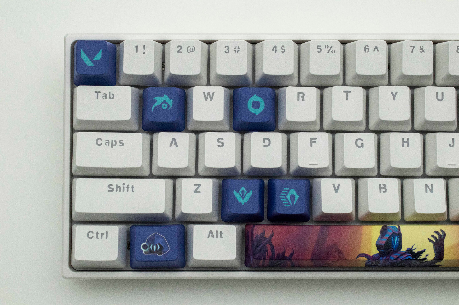 Keycaps Valorant Omen Accessoire Clavier Mécanique Touches PBT