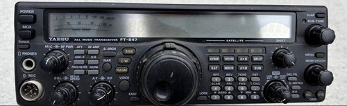 Yaesu FT-847 100W All mode nadajnik-odbiornik Amatorskie radio szynki HF ŚMIECI z Japonii
