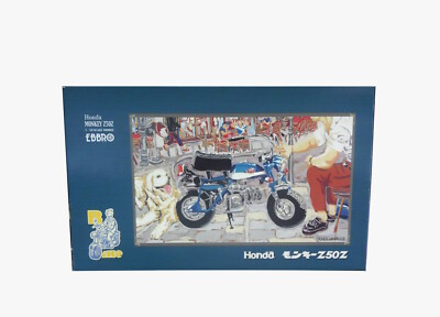 EBBRO 1/10 Scale HONDA MONKEY Z50Z Blue Color w/Original Box | eBay