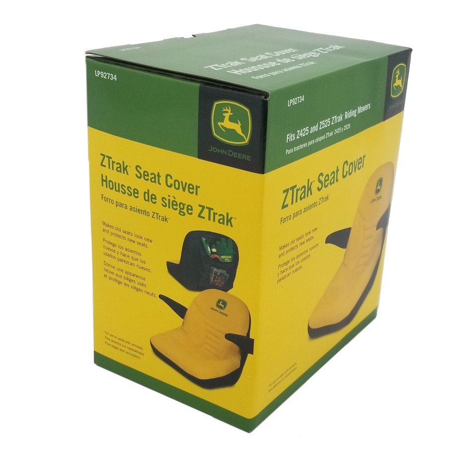 John Deere Original Ztrak Seat Cover For seat with Armrests LP92734