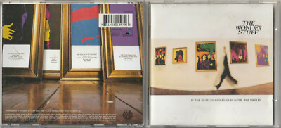 THE WONDER STUFF / IF THE BEATLES HAD READ HUNTER.. THE SINGLES / 1994 CD ALBUM