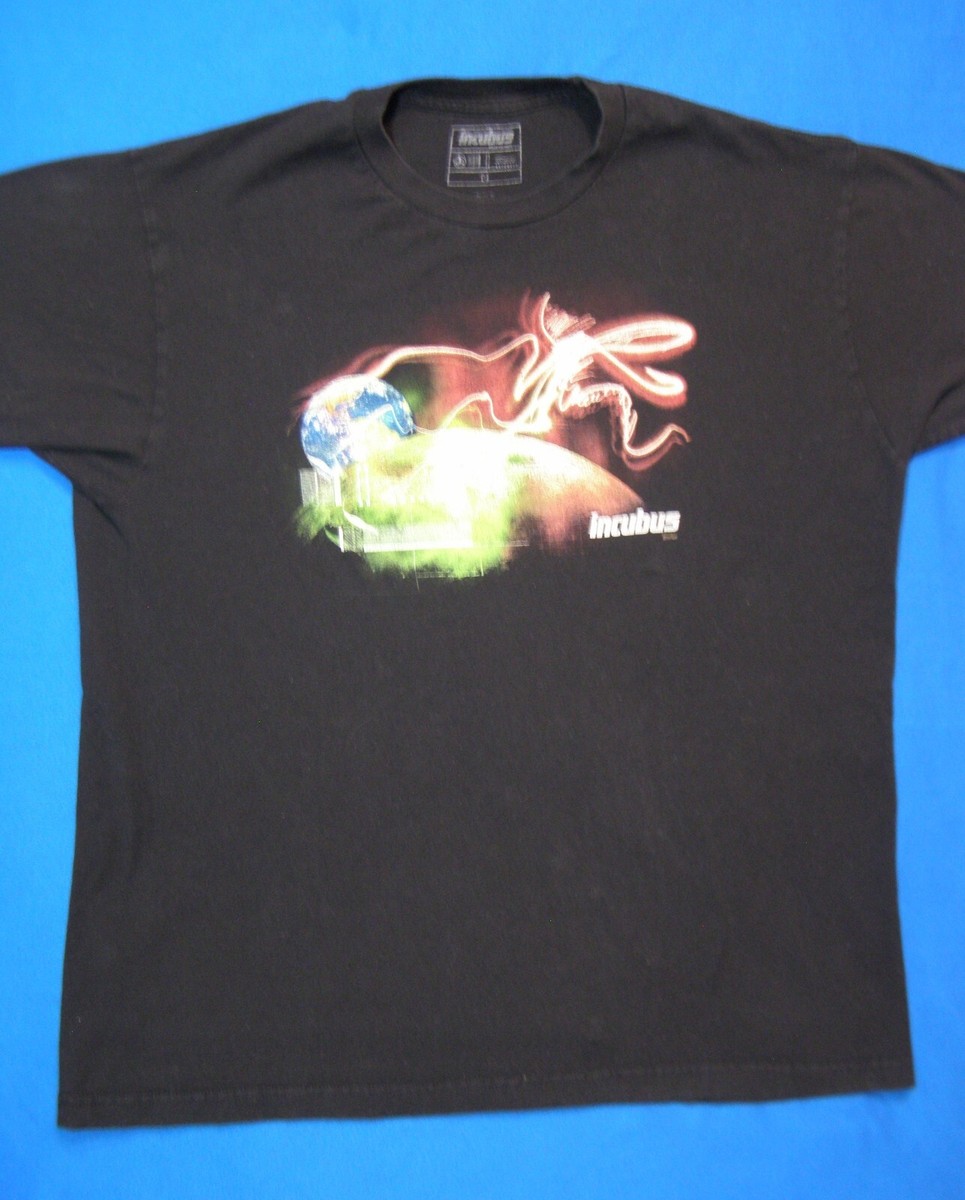 2002年 Incubus 『Make Yourself』 ツアー Tシャツ Incubus Stellar Make Yourself Concert Tour T-Shirt Black Shirt