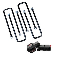 Freedom Offroad 2 Rear Lift Blocks W Extended U-bolts