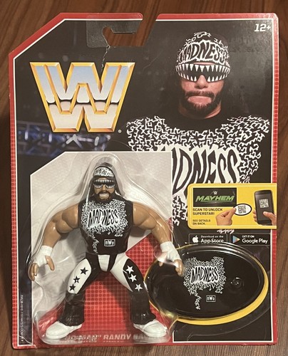 NEW IN DAMAGED PACKAGE WCW MATTEL WWE RETRO MACHO ...