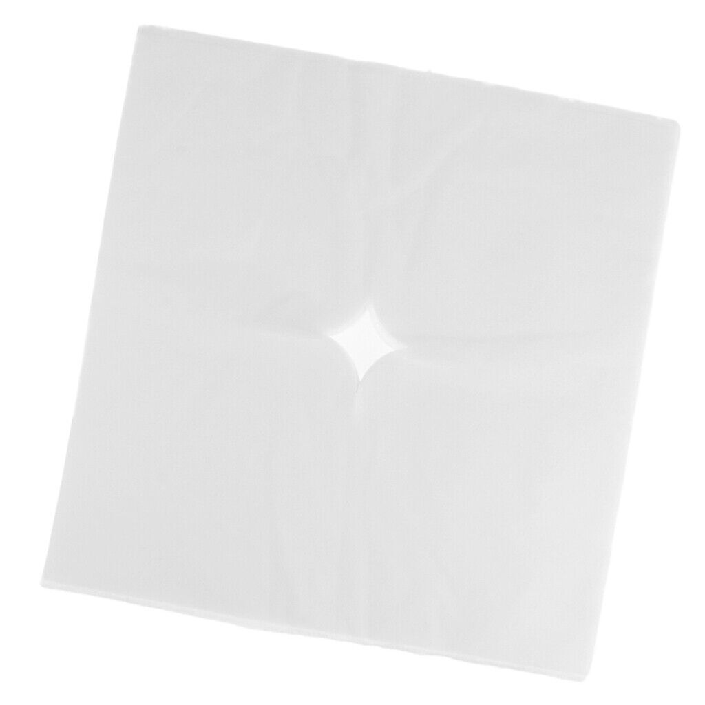 New Salon Face Pad Bed Table Face Hole Cover Spa Massage Disposable