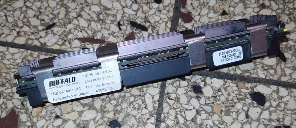 Apple Mac Pro 1,1 2,1 3,1 1GB PC2-5300F-555 DDR2 667 ECC RAM - Image 3 of 4