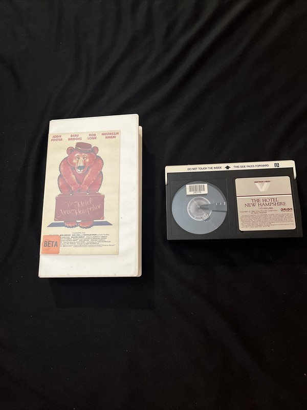 The Hotel New Hampshire Betamax (Not VHS)